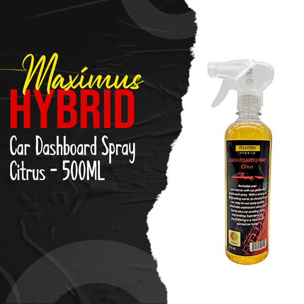 Maximus Hybrid Car Dashboard Spray Citrus - 500ML
