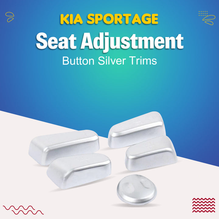 KIA Sportage Seat Adjustment Button Silver Trims - Model 2019 -2021
