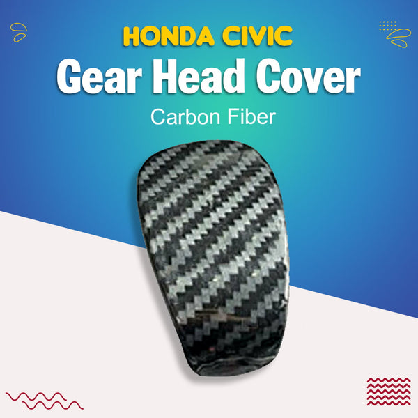 Honda Civic Gear Head Cover Carbon Fiber - Model 2022-2023