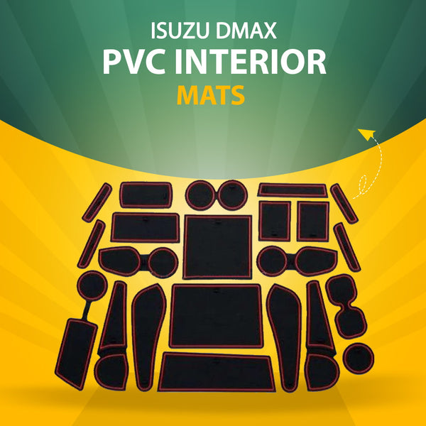 Isuzu DMax PVC Interior Mats - 2018-2021