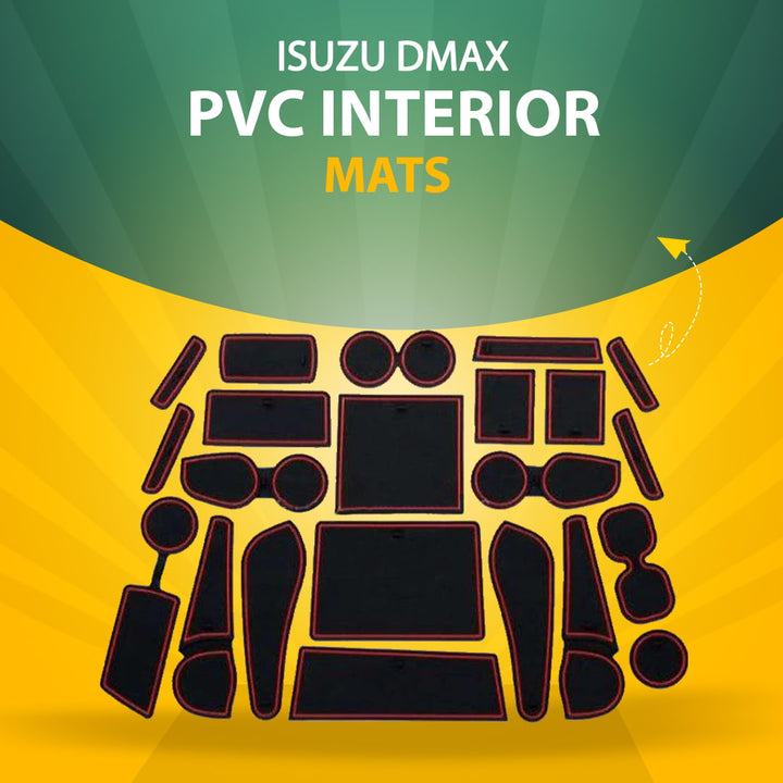Isuzu DMax PVC Interior Mats - 2018-2021