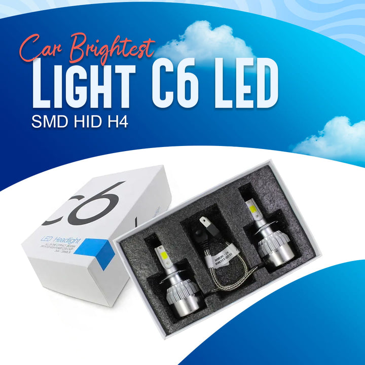 Car Brightest Light C6 LED SMD HID H4