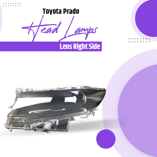 Toyota Prado Headlamp Lens Right Side - Model 2018-2022