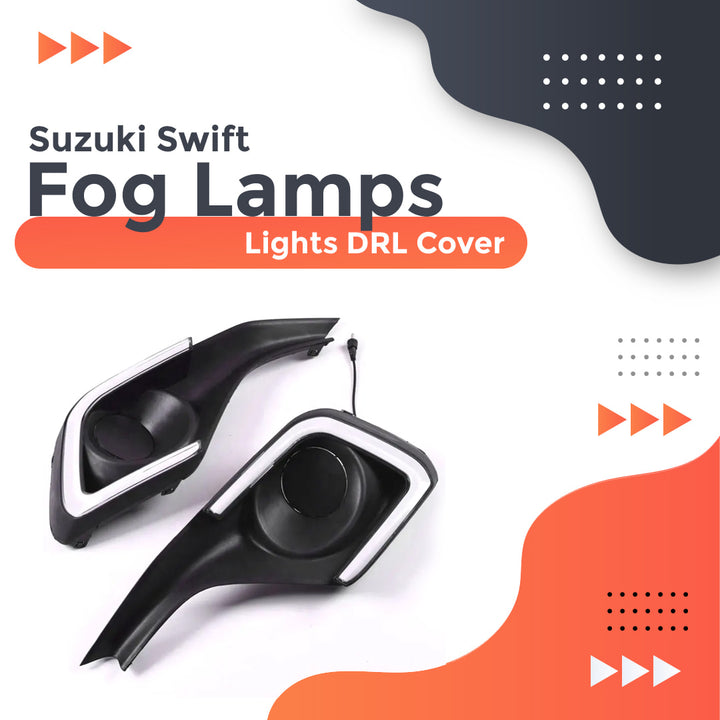 Suzuki Swift Fog Lamps Lights DRL Cover - Model 2022-2023