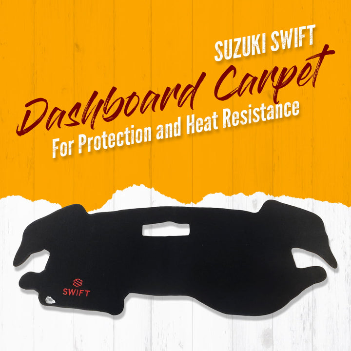 Suzuki Swift Dashboard Carpet For Protection and Heat Resistance - Model  2010-2020
