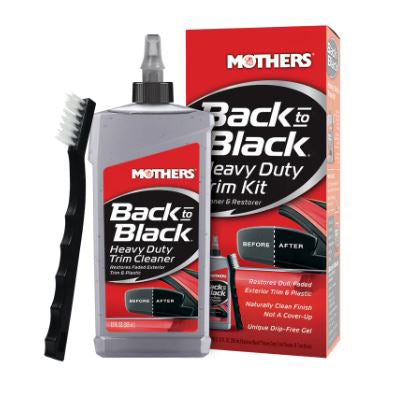 Mothers Back To Black Heavy Duty Trim Cleaner Kit (06141) - 355 ML