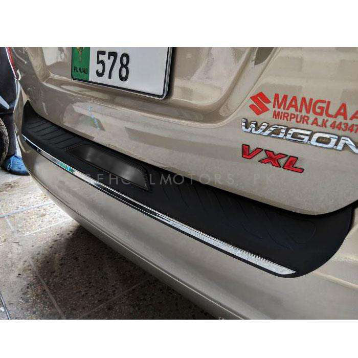 Suzuki Wagon R Rear Bumper Protector Deck Panel Cover - Model 2014-2021