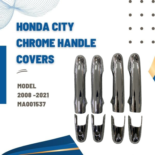 Honda City Chrome Handle Covers - Model 2008 -2021 MA001537