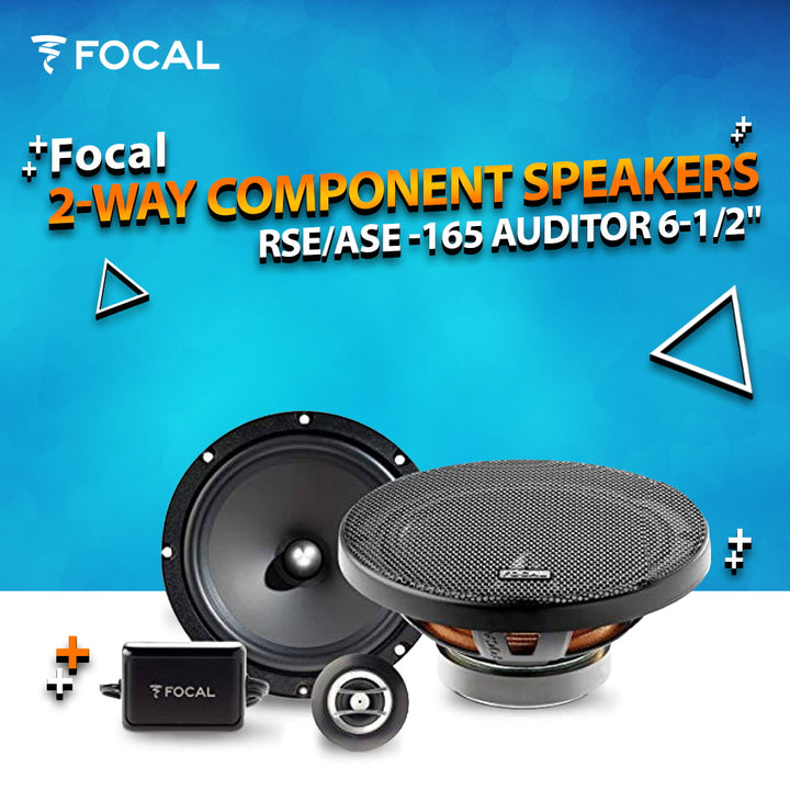 Focal RSE/ASE -165 Auditor 6-1/2" 2-Way Component Speakers