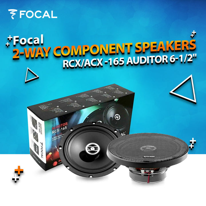Focal RCX/ACX -165 Auditor 6-1/2" 2-Way Component Speakers