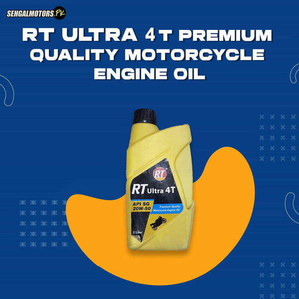 RT Ultra 4t Premium Quality Motorcycle Engine Oil