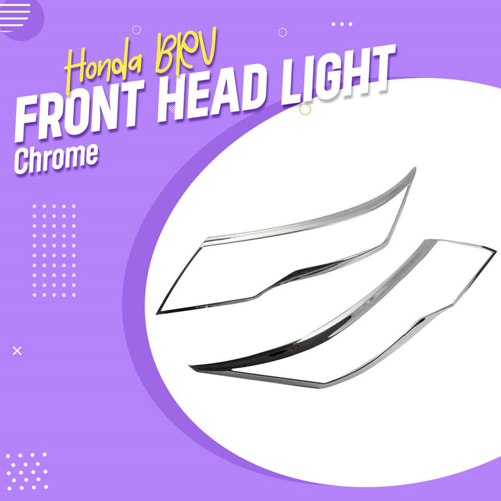 Honda BRV Front Head Light Chrome - Model 2017-2021