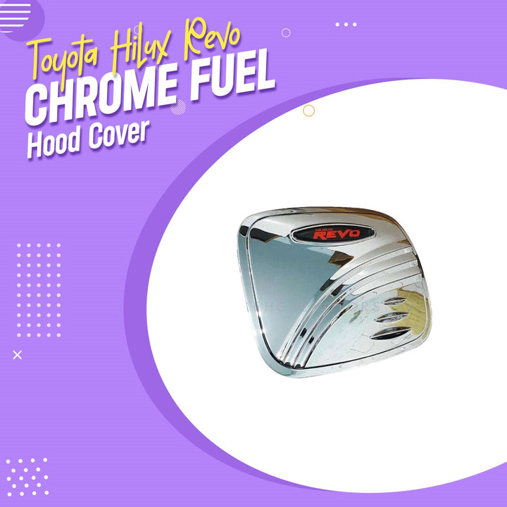 Toyota Hilux Revo Chrome Fuel Hood Cover
