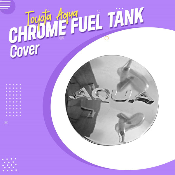 Toyota Aqua Chrome Fuel Tank Cover - Model 2012-2018