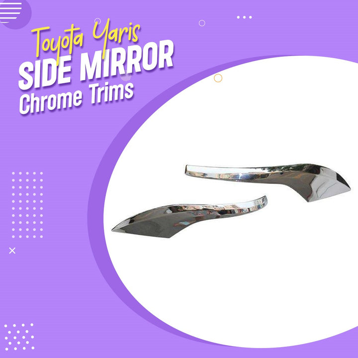 Toyota Yaris Side Mirror Chrome Trims MA00872 - Model 2020-2021