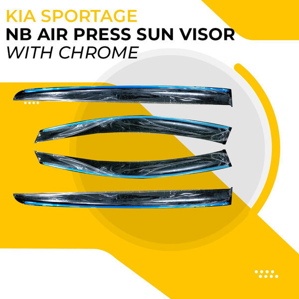 KIA Sportage NB Air Press Sun Visor With Chrome - Model 2019-2024