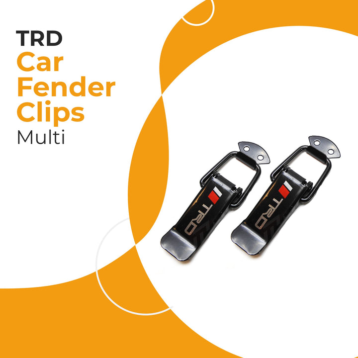 TRD Car Fender Clips - Multi
