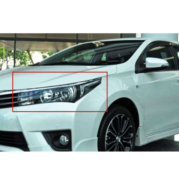 Toyota Corolla OEM Head Lamps Light Pair Used - Model 2014-2017