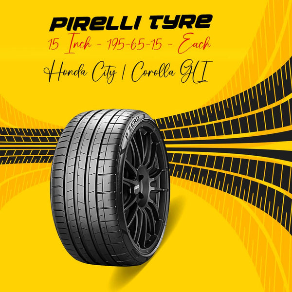 Pirelli Tyre 15 Inch - 195-65-15 - Each