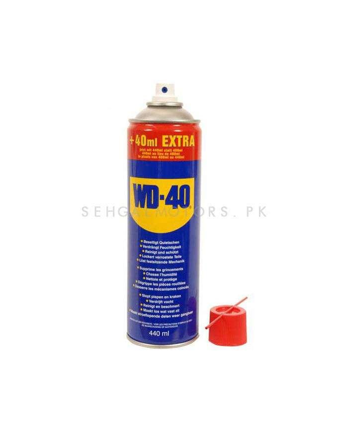 Wd40 Anti-Rust Lubricant , Penetrating Oil and water-displacing spray - 440ml
