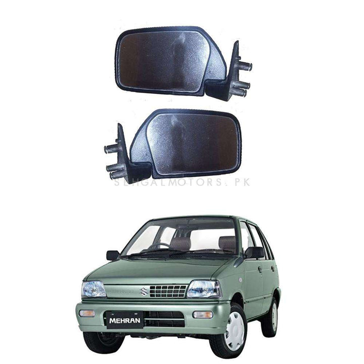 Suzuki Mehran Euro II Fancy Side Mirrors Pair