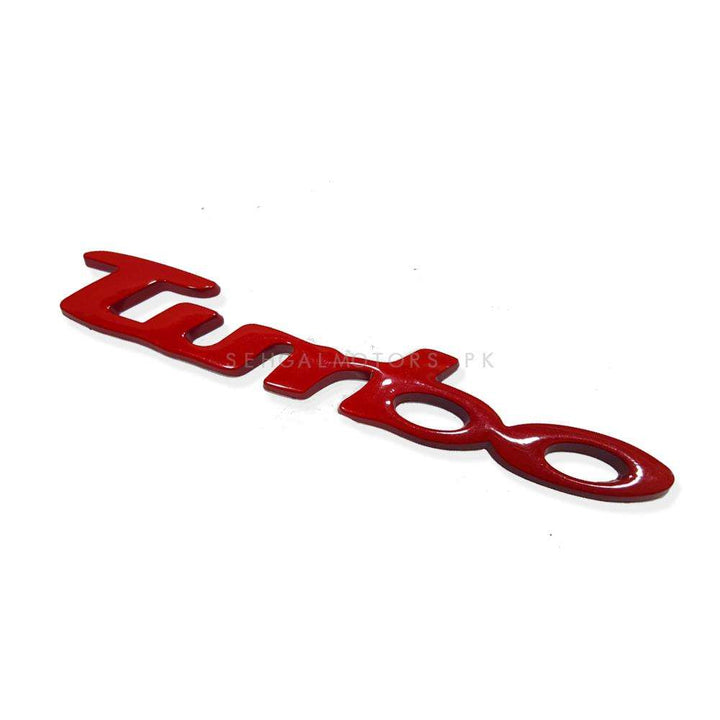 Turbo Logo Large Red