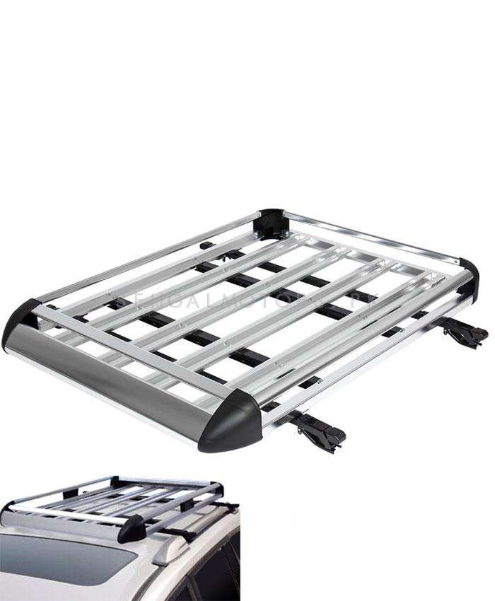 Universal Roof Rack Carrier Silver XL Size