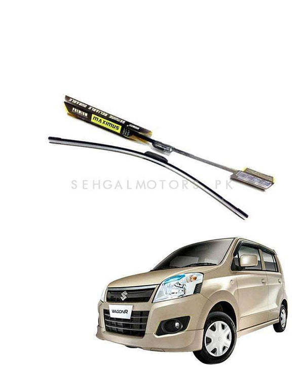 Suzuki Wagon R Maximus Premium Silicone Wiper Blades - Model 2014-2021