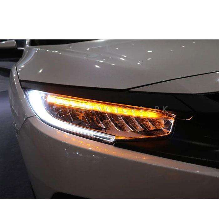 Honda Civic Sequential LED Head Lamps Light Pair- Model 2016-2021