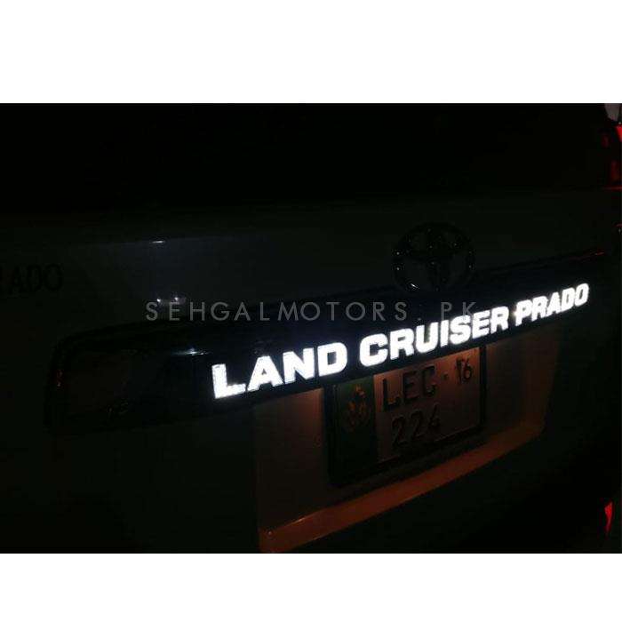 Toyota Land Cruiser Prado Rear LED Trunk Lid Cover Garnish