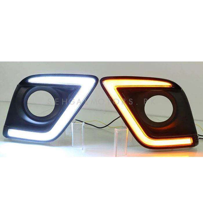 Toyota Hilux Revo/Rocco Fog Lamps Light DRL Covers