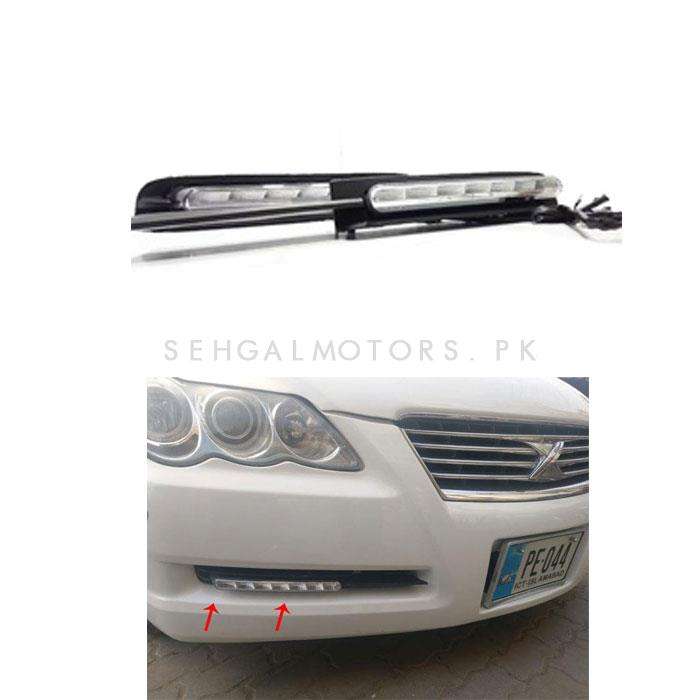 Toyota Mark X Fog Lamps Light DRL with OEM Fitting