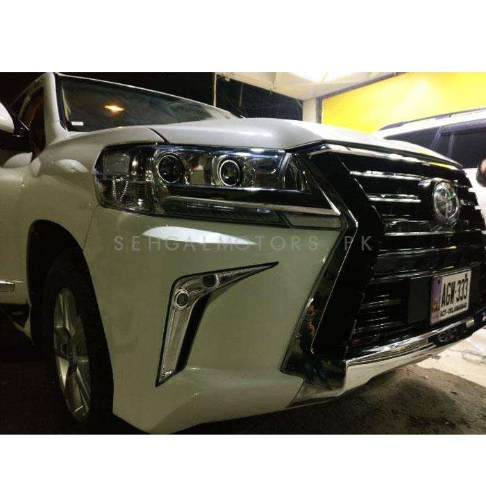 Toyota Land Cruiser Lexus LX570 Ftont And Back Body Kit 2 PCS- Model 2015-2022