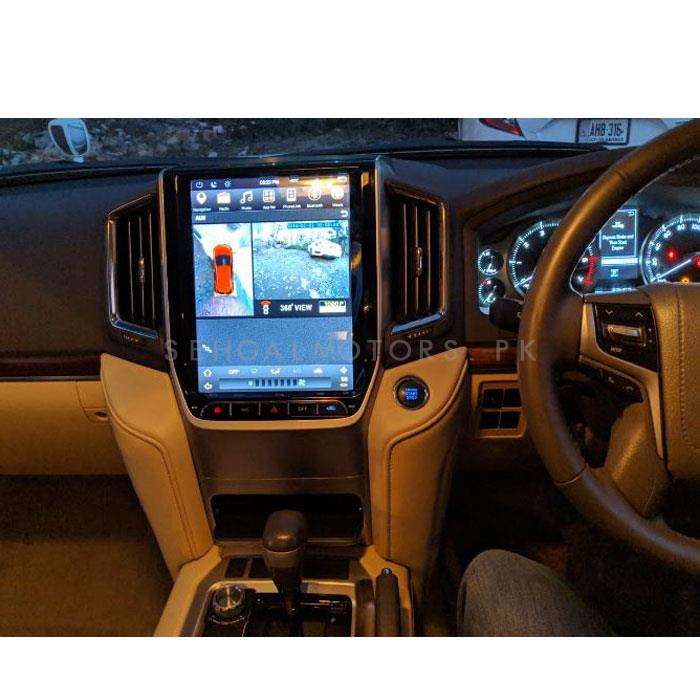 Toyota Land Cruiser AX Android LCD Black 16 Inches - Model 2018-2024