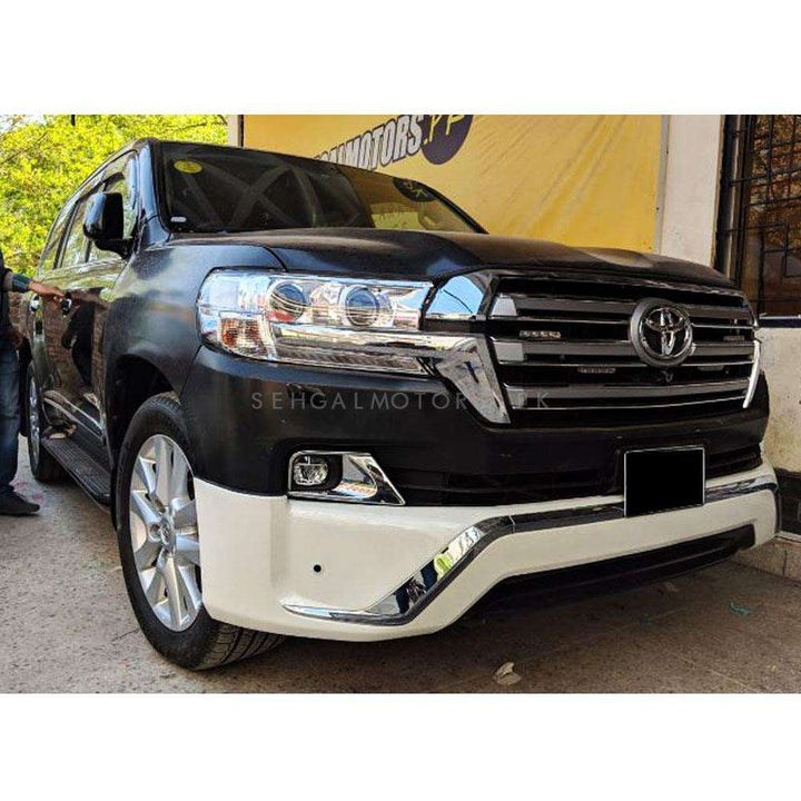Toyota Land Cruiser LC200 Middle East Body Kit Front White1 Pc - Model 2015-2021