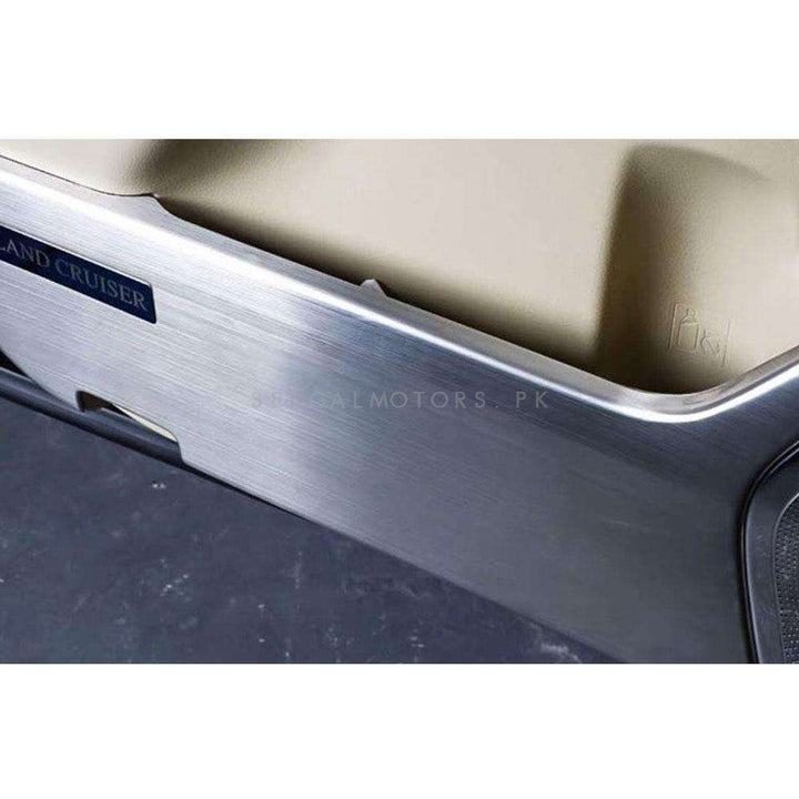 Toyota Land Cruiser Anti Kick Door Protection Cover Chrome - Model 2015-2021