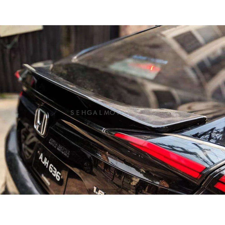 Honda Civic Slow Rider Style Unpainted Spoiler - Model 2016-2021