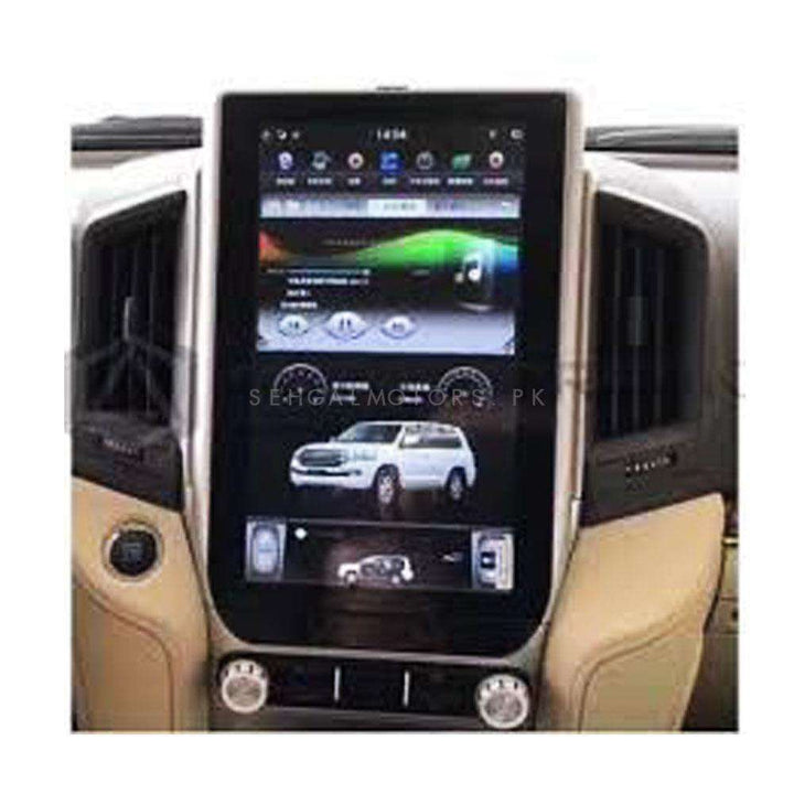 Toyota Land Cruiser ZX Android LCD Silver 16 Inches - Model 2018-2024
