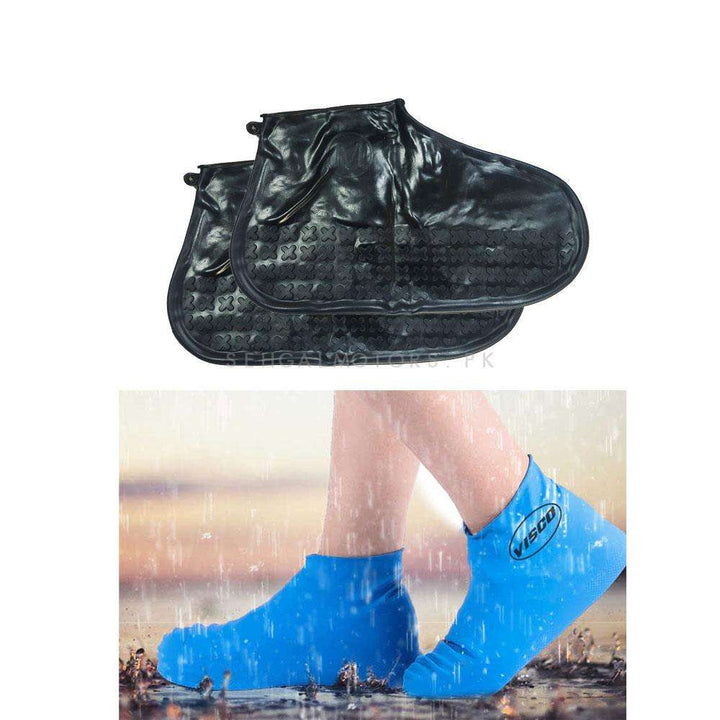 Non Slip Fashion Rain Shoes Rubber Cover - Large