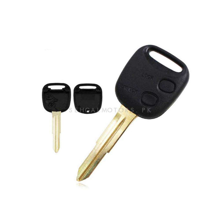 Toyota Passo Replacement Key Shell Case Cover 2 Button Black
