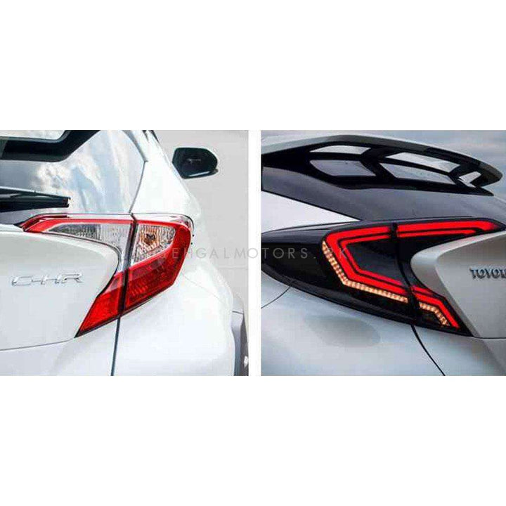 Toyota CHR Back Lamps Light Sequential Smoke Model 2017-2021