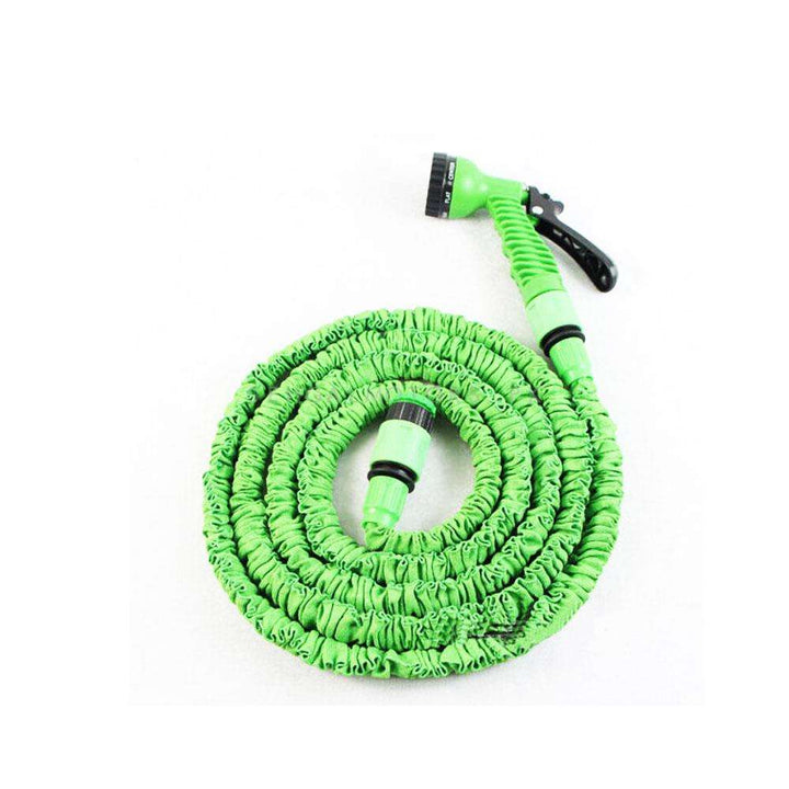 Car Washer Pipe Expandable with Different Functions Green Color - 25 FT