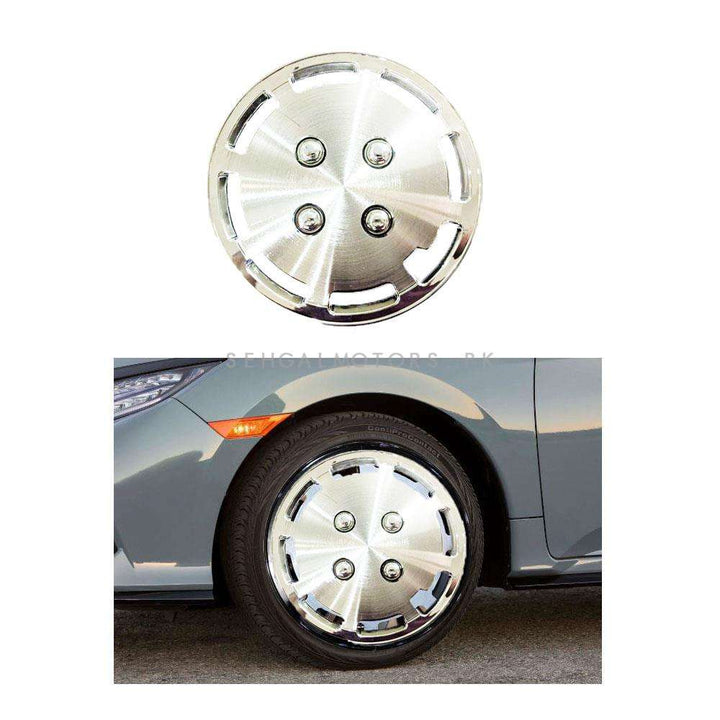 Wheel Cups / Wheel Covers ABS Full Chrome - 12 Inches