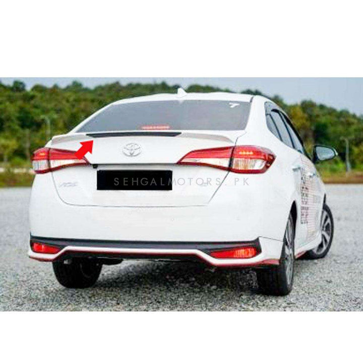 Toyota Yaris New Style Trunk Spoiler Unpainted - Model 2020-2021