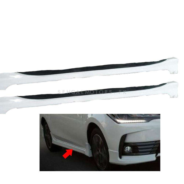 Toyota Corolla Sporty Look Side Panels - Model 2017-2022