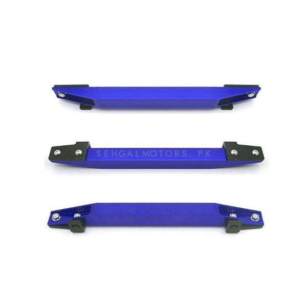 Honda Civic FD Reborn and Rebirth Lower Tie Bar Beaks Without Clamps 1 Pc - Blue 2006-2015