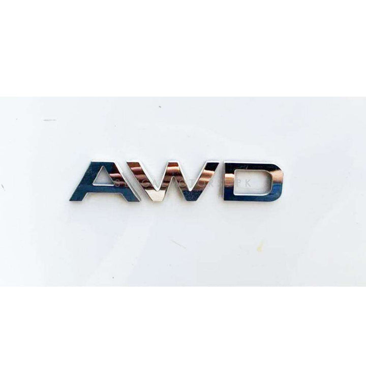 AWD Chrome Monogram