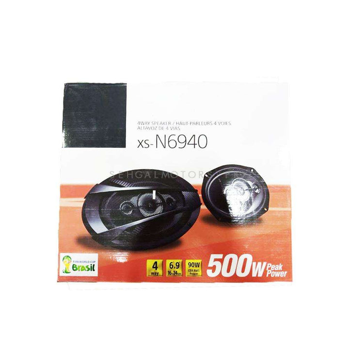 XS-N6940 6x9" 4 Way 500W Speakers