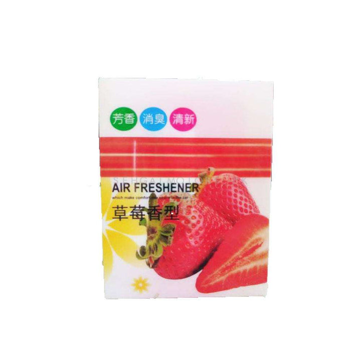 Fruity Flavors Gel Car Air Freshener - Strawberry