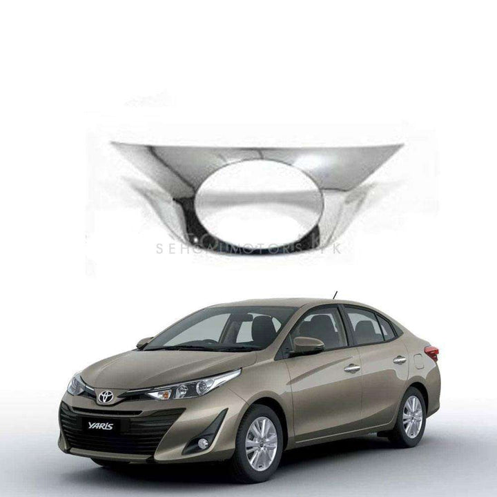 Toyota Yaris Front Grill Middle Chrome Trim - Model 2020-2021